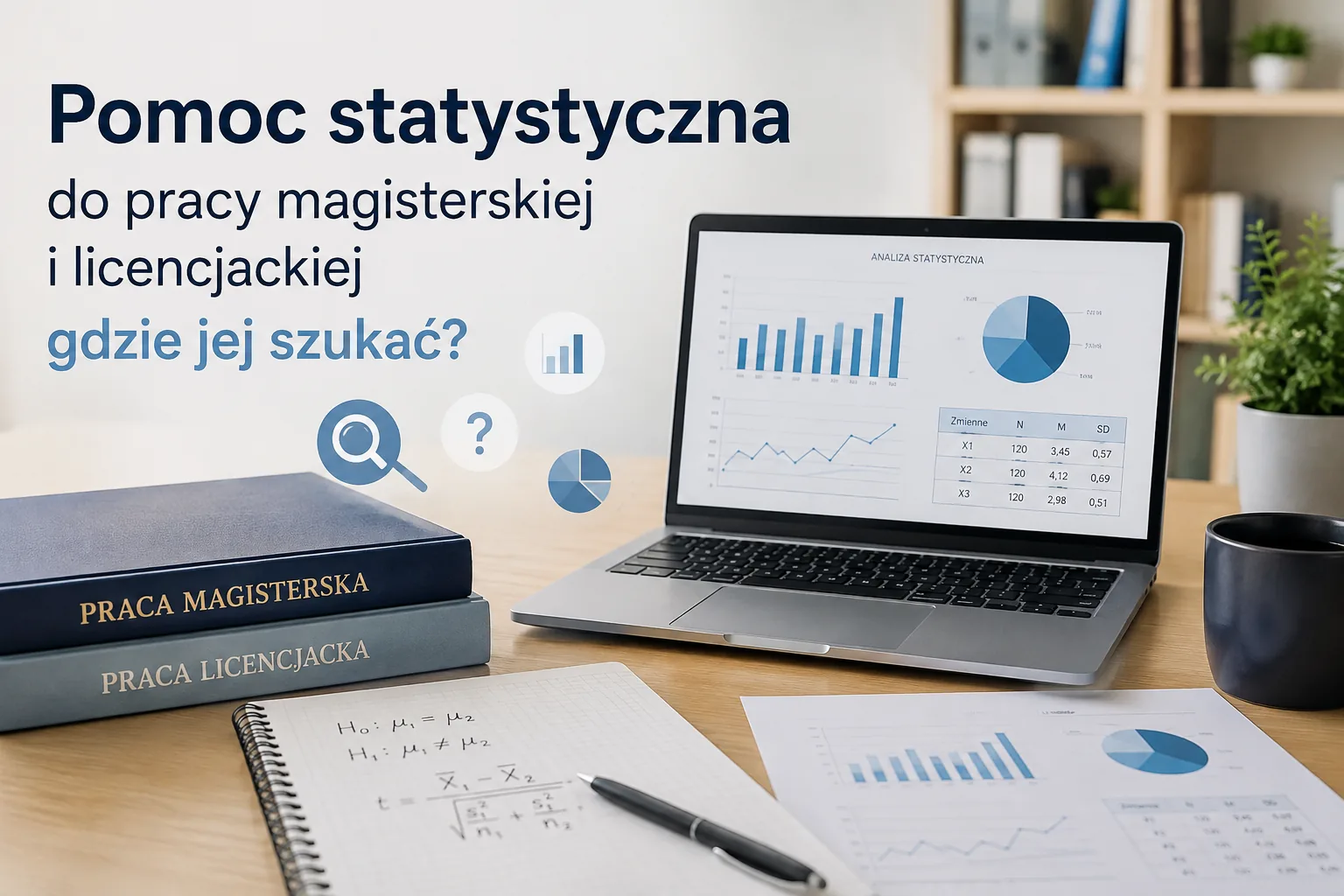 Pomoc statystyczna do pracy magisterskiej i licencjackiej – gdzie jej szukać?